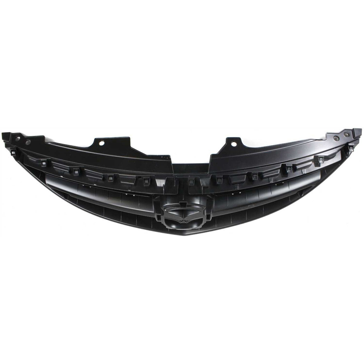 Grille For 2009-2013 Mazda 6 Textured Black Shell and Insert