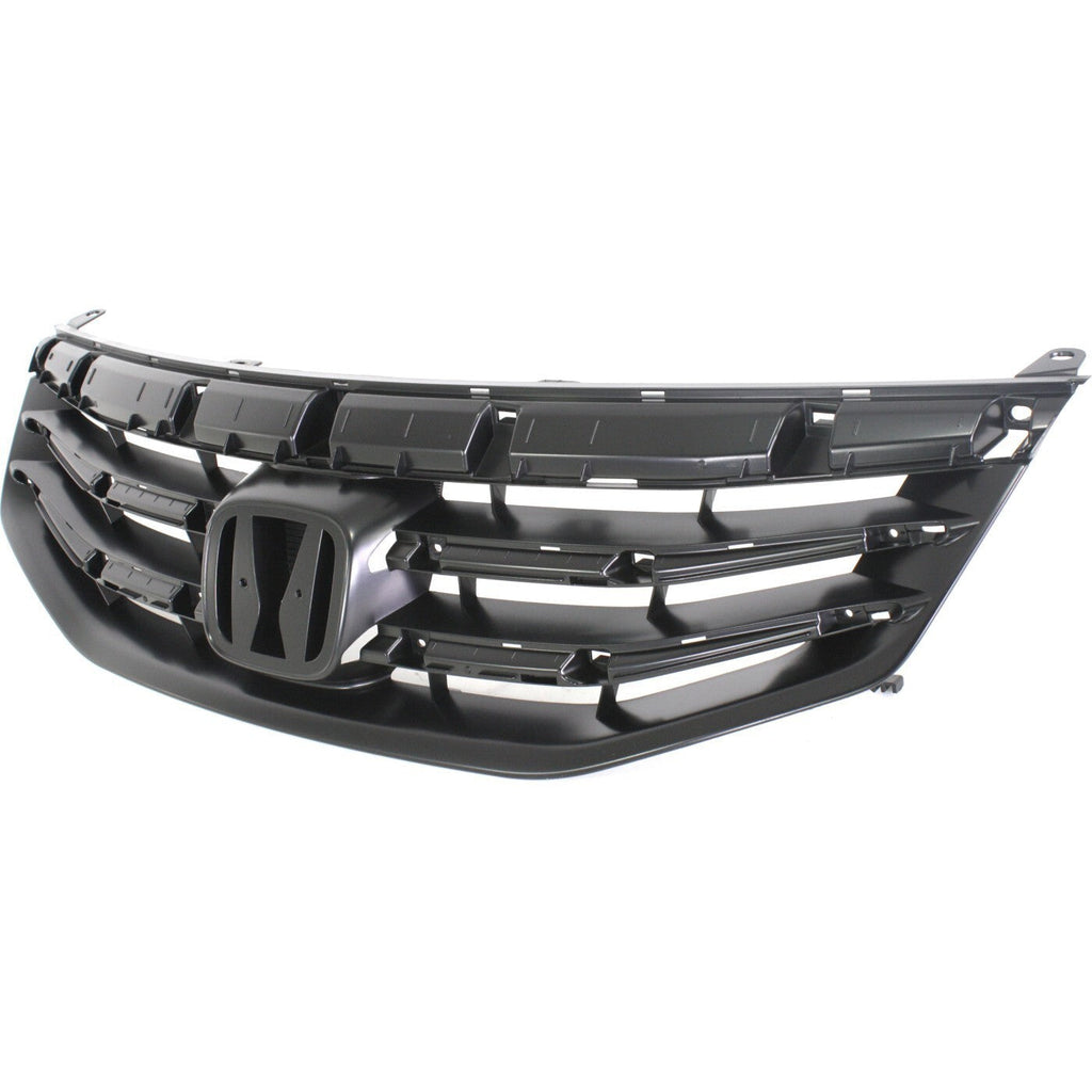 Front Bumper Cover Kit For 2011-2012 Honda Accord Sedan With Grille Assembly