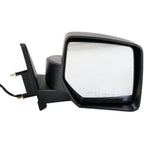 Power Mirror For 2007-2017 Jeep Patriot Right Textured Black Manual Folding