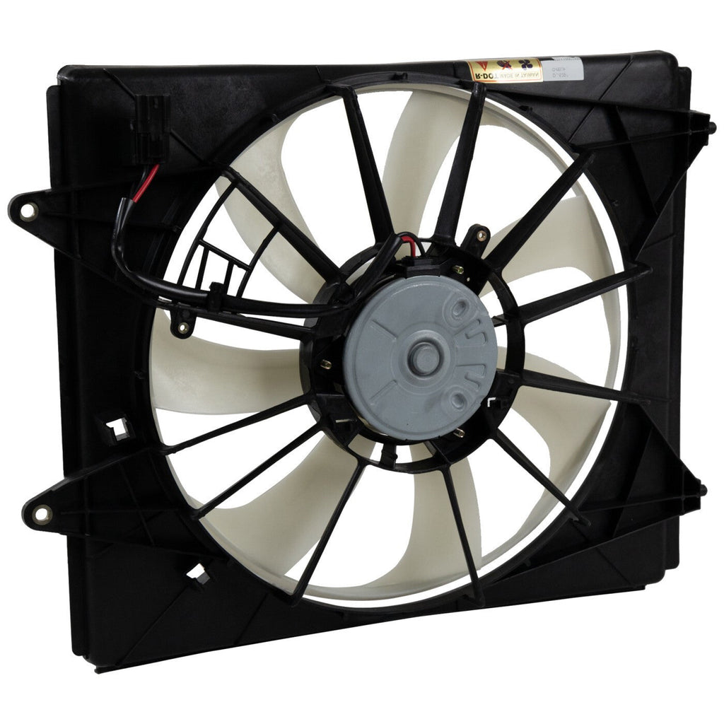 Radiator Cooling Fan Assembly For 2011-2023 Honda Odyssey Driver Single Fan