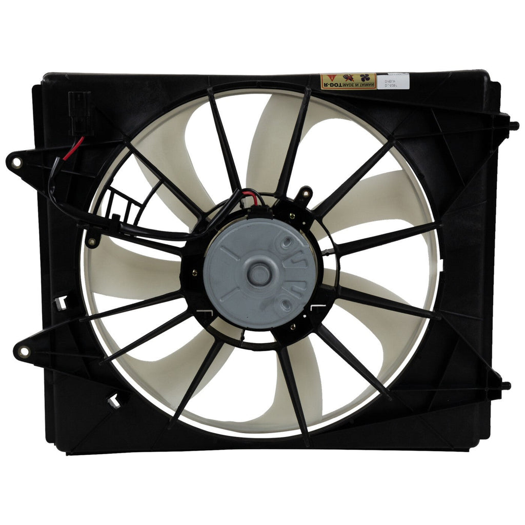 Radiator Cooling Fan Assembly For 2011-2023 Honda Odyssey Driver Single Fan