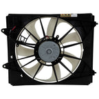 Radiator Cooling Fan Assembly For 2011-2023 Honda Odyssey Driver Single Fan