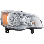 Headlight LH and RH For 11-20 Dodge Grand Caravan 08-16 Chrysler Town & Country