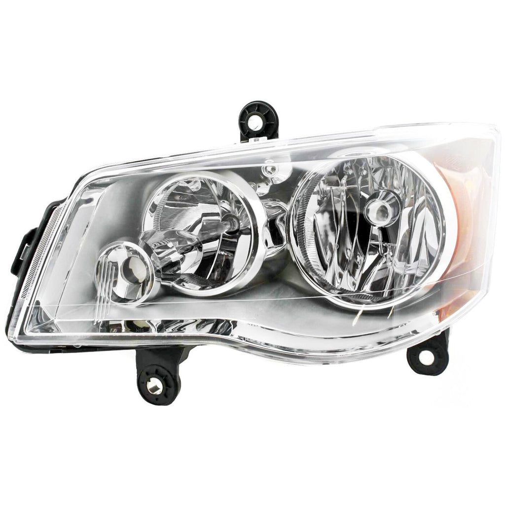 Headlight LH and RH For 11-20 Dodge Grand Caravan 08-16 Chrysler Town & Country