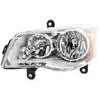 Headlight LH and RH For 11-20 Dodge Grand Caravan 08-16 Chrysler Town & Country
