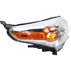 Headlight Set For 2008-2012 Scion xD Driver and Passenger Side CAPA Clear Lens