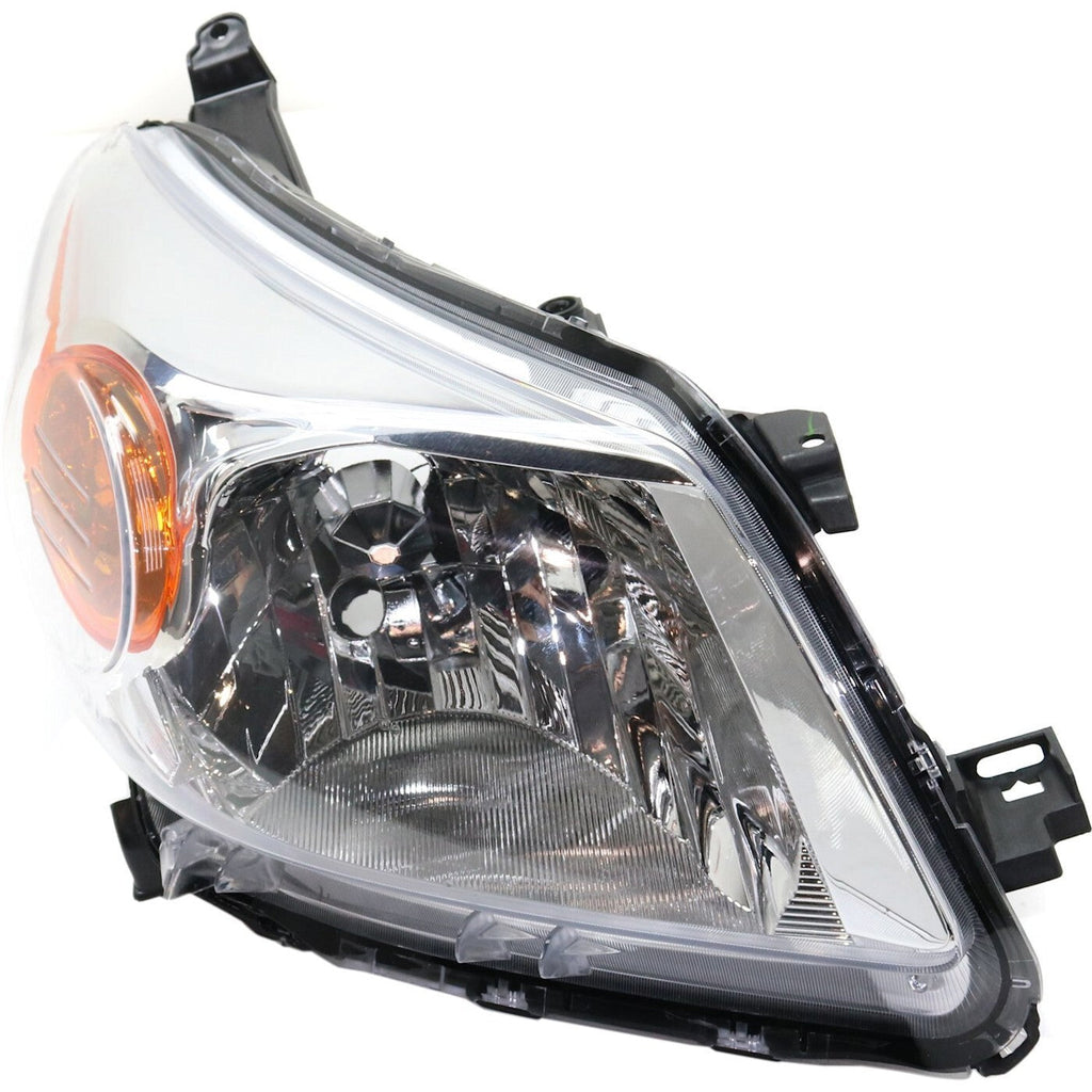 Headlight Set For 2008-2012 Scion xD Driver and Passenger Side CAPA Clear Lens