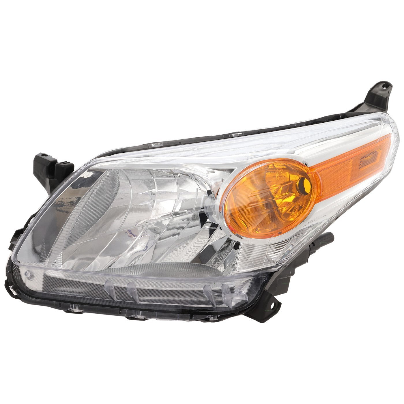 Headlight Set For 2008-2012 Scion xD Driver and Passenger Side CAPA Clear Lens
