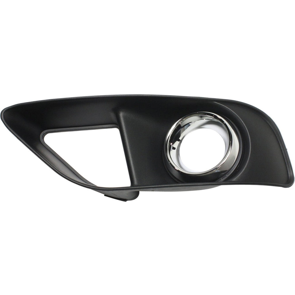 Fog Light Trim Set For 2012-2014 Chrysler 300 Left & Right w/ Parking Sensor 2Pc