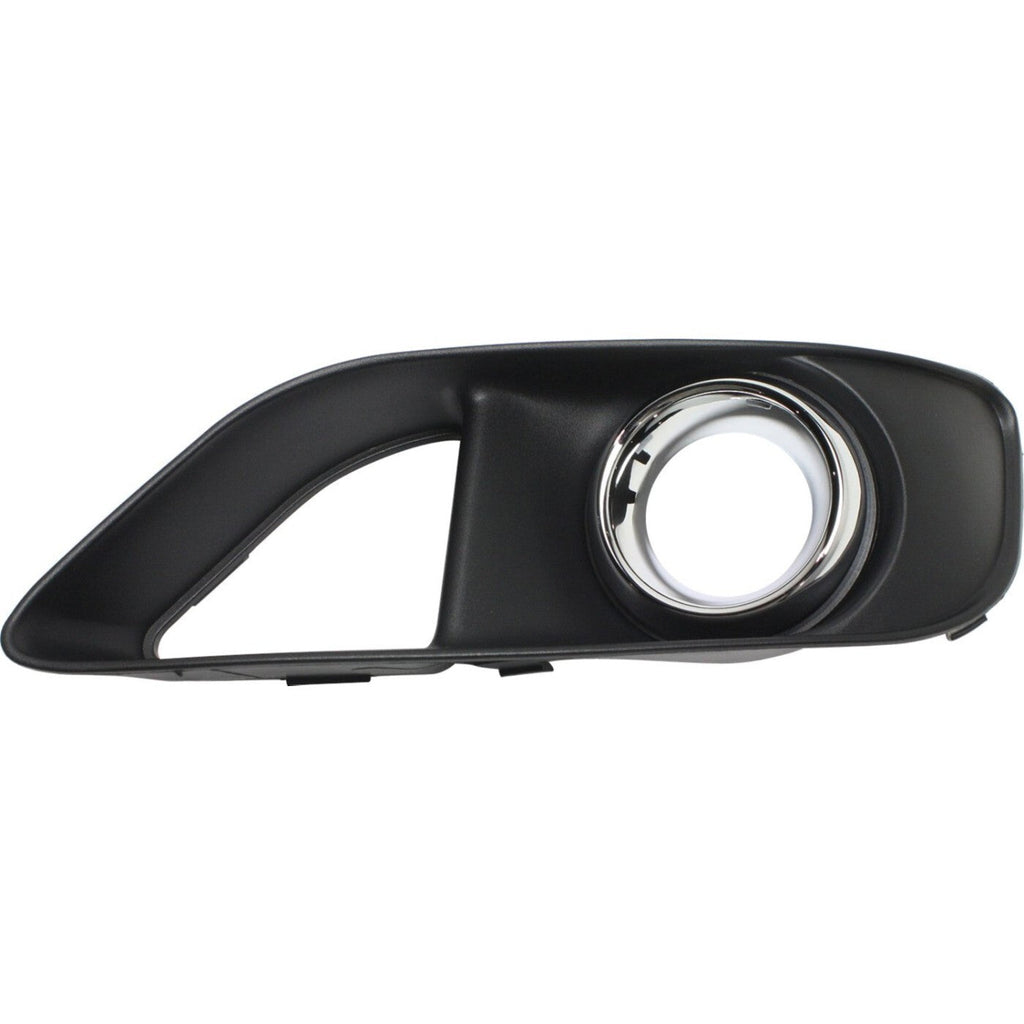 Fog Light Trim Set For 2012-2014 Chrysler 300 Left & Right w/ Parking Sensor 2Pc