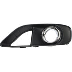 Fog Light Trim Set For 2012-2014 Chrysler 300 Left & Right w/ Parking Sensor 2Pc