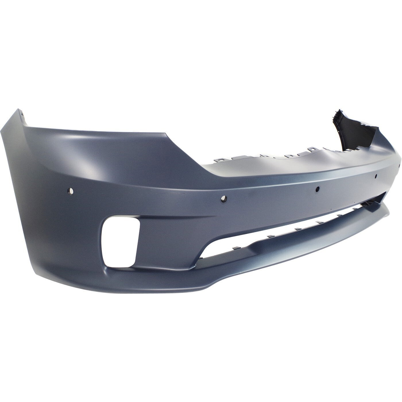 Bumper Cover For 2014-2018 Ram 1500 Front Plastic Primed w/ Fog Light Holes