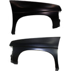 Set of 2 Fender For 95-97 Nissan Pickup 89-94 D21 RWD Primed Front LH and RH