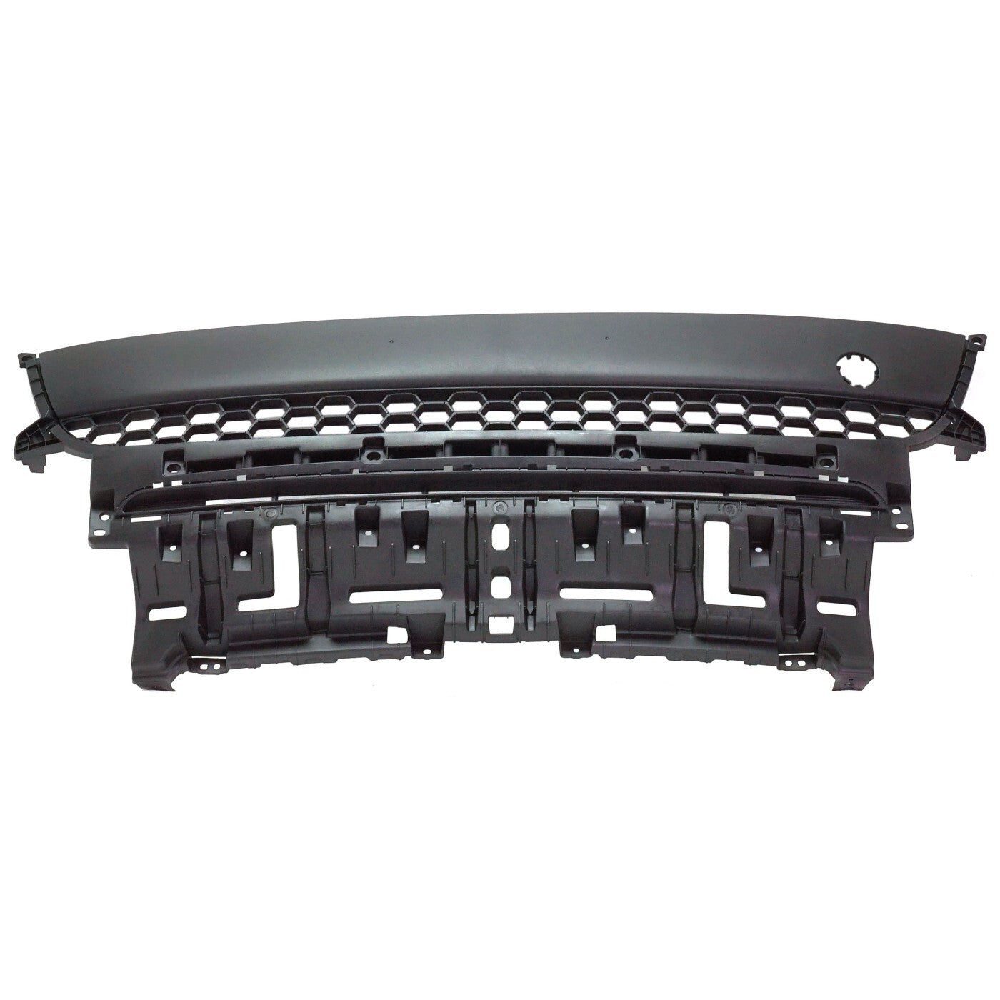 Bumper Grille For 2017-2019 Kia Soul Front Upper Textured Dark Gray 86561B2500