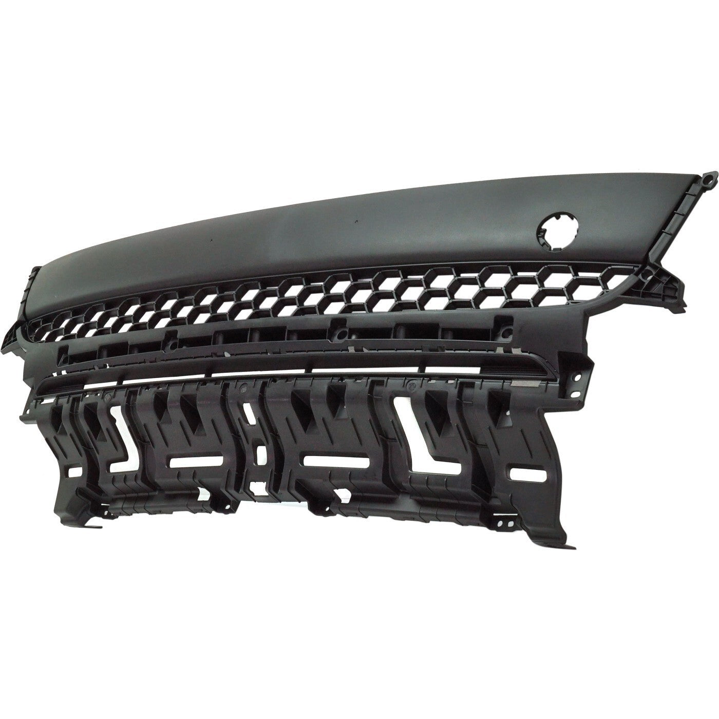 Bumper Grille For 2017-2019 Kia Soul Front Upper Textured Dark Gray 86561B2500