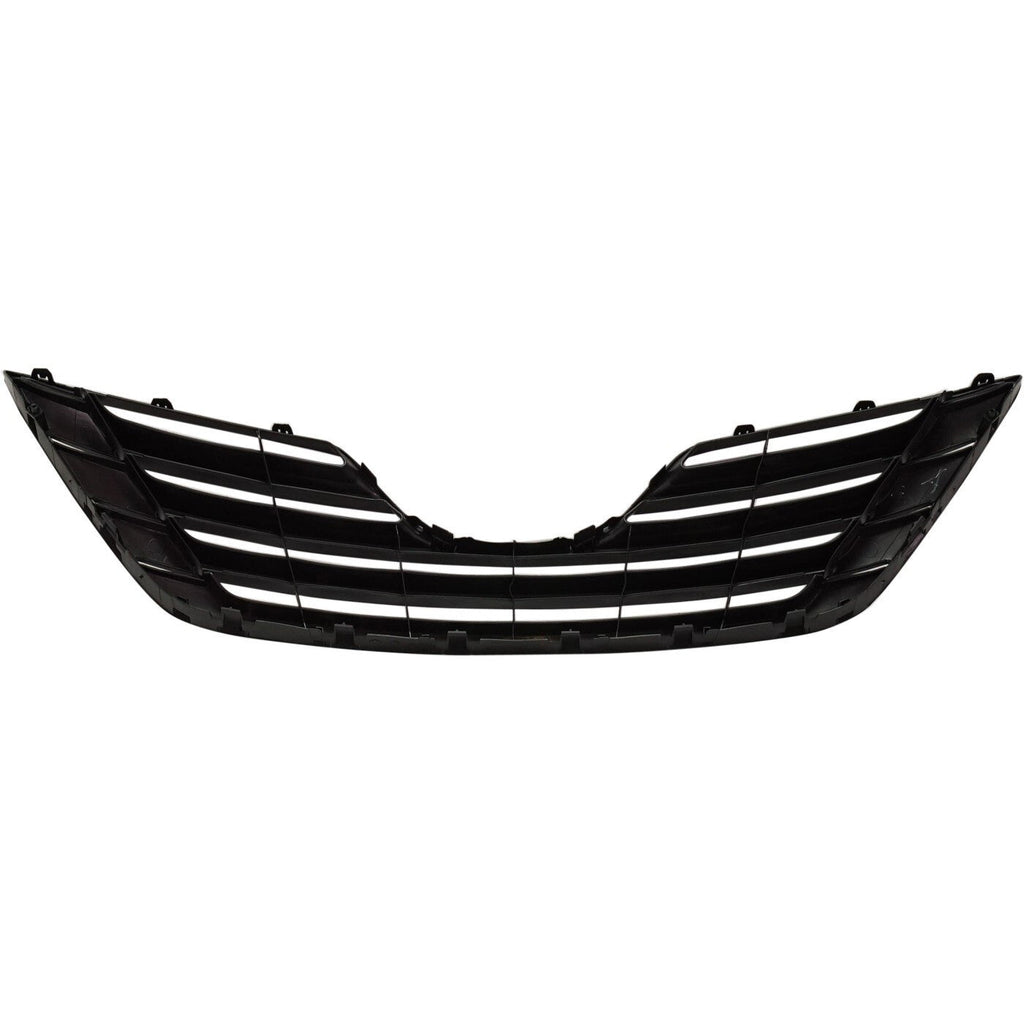 Grille For 2007-2009 Toyota Camry Black Plastic