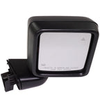 Passenger Power Mirror For 2018-24 Jeep Wrangler 2020-23 Gladiator Heated Manual