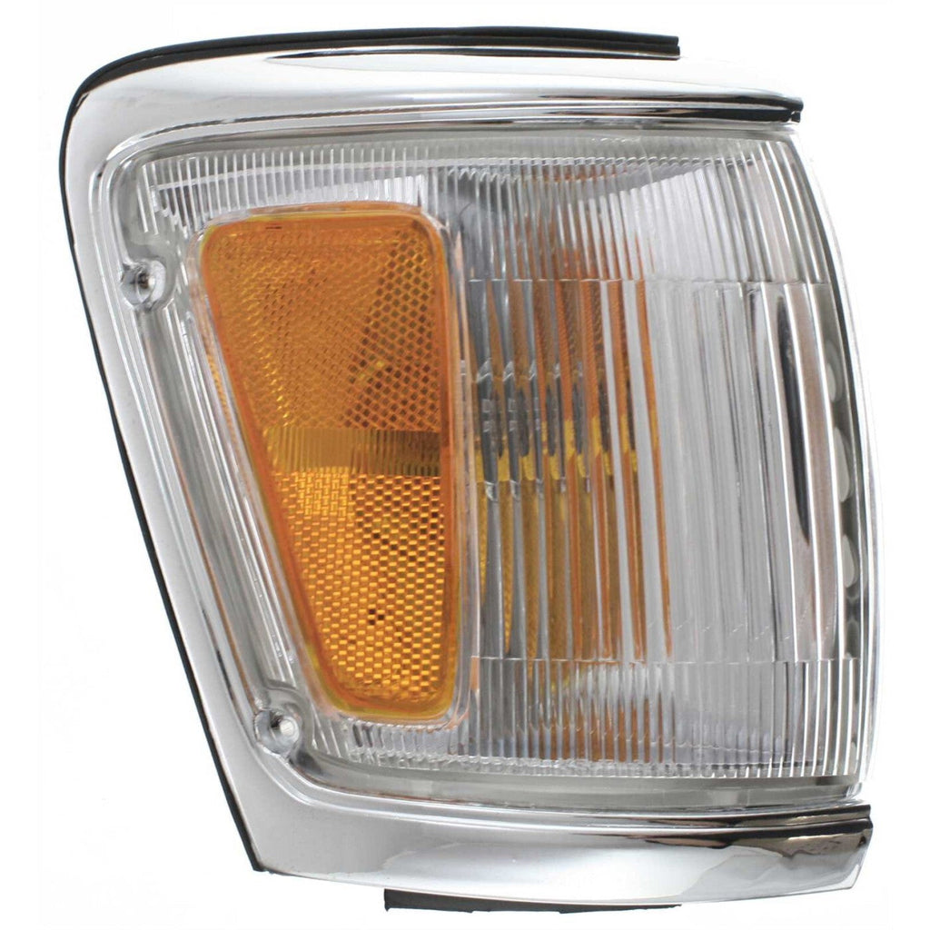 Corner Light For 92-95 Toyota 4Runner w/ chrome trim Set of 2 LH RH Incandescent