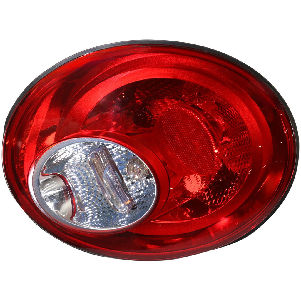 Tail Light For 2006-2010 Volkswagen VW Beetle Right Clear Red Lens Halogen Bulb