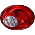 Tail Light For 2006-2010 Volkswagen VW Beetle Right Clear Red Lens Halogen Bulb