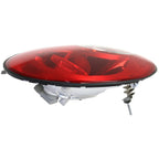 Tail Light For 2006-2010 Volkswagen VW Beetle Right Clear Red Lens Halogen Bulb