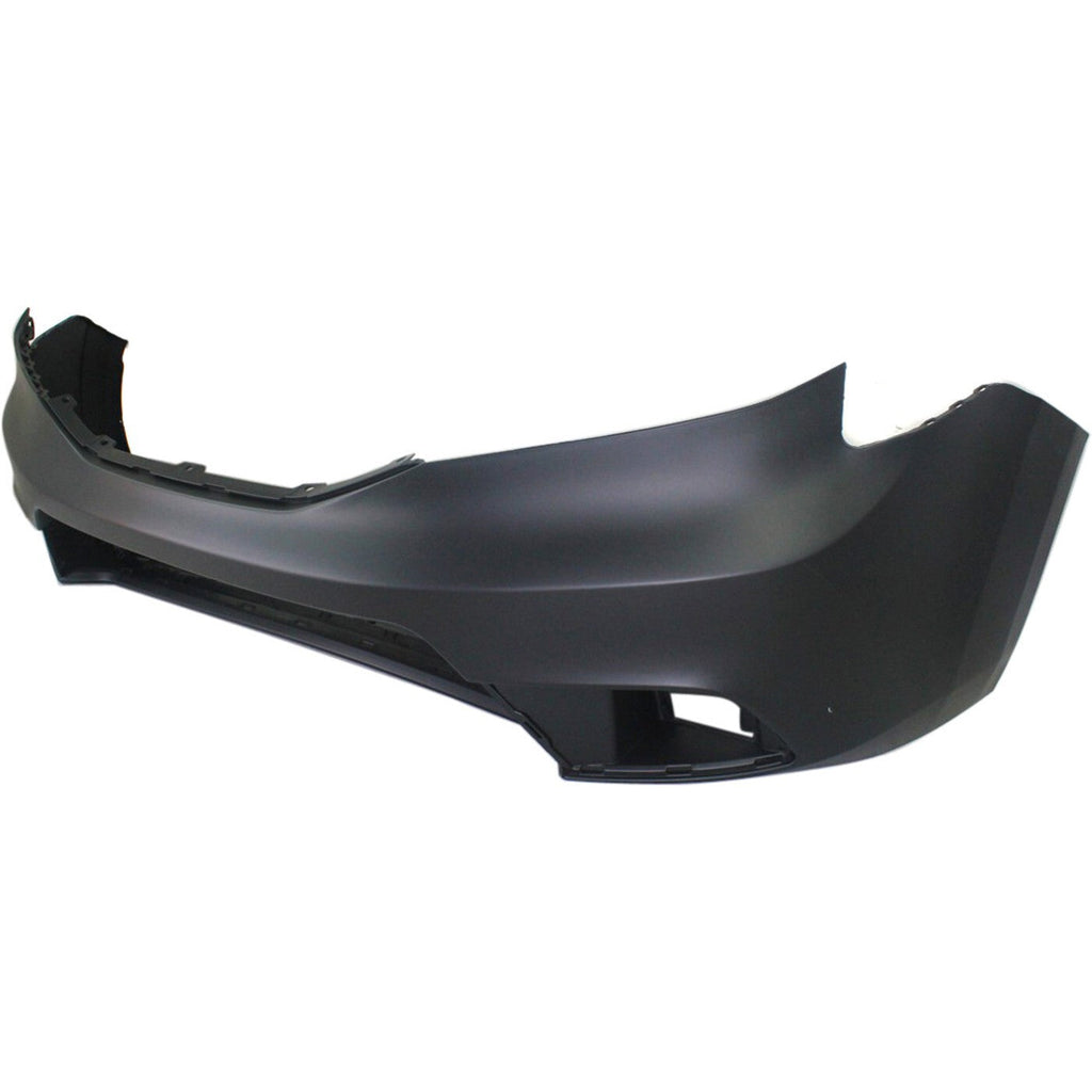 Front Bumper Cover For 2012-2015 Honda Pilot w/ fog lamp holes Primed