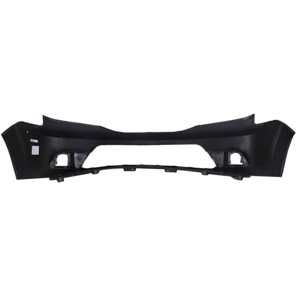 Front Bumper Cover For 2012-2015 Honda Pilot w/ fog lamp holes Primed