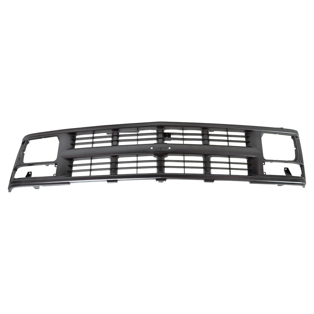 Grille For 88-99 Chevrolet K1500 C1500 Silver Plastic