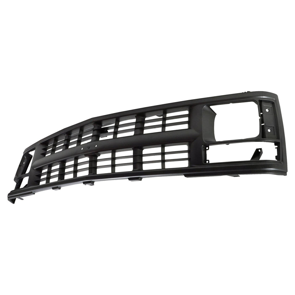 Grille For 88-99 Chevrolet K1500 C1500 Silver Plastic