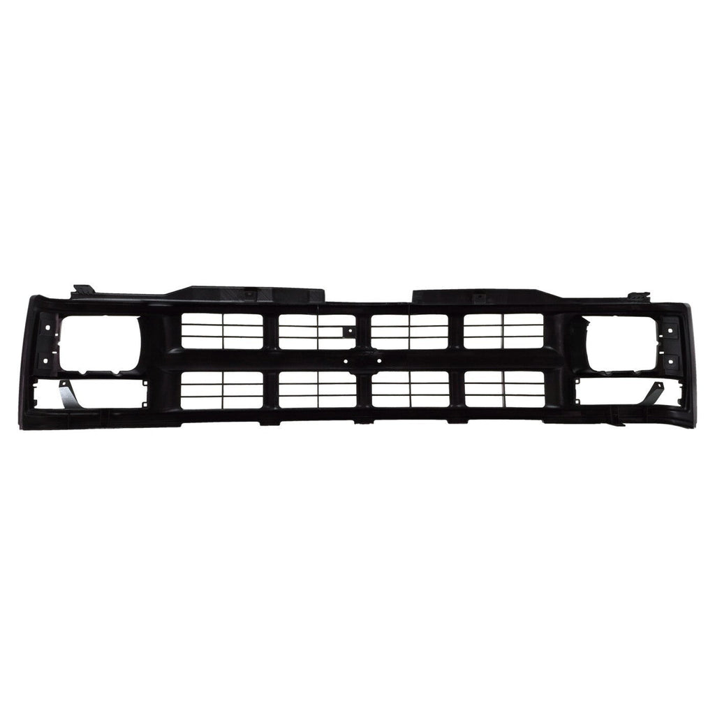 Grille For 88-99 Chevrolet K1500 C1500 Silver Plastic