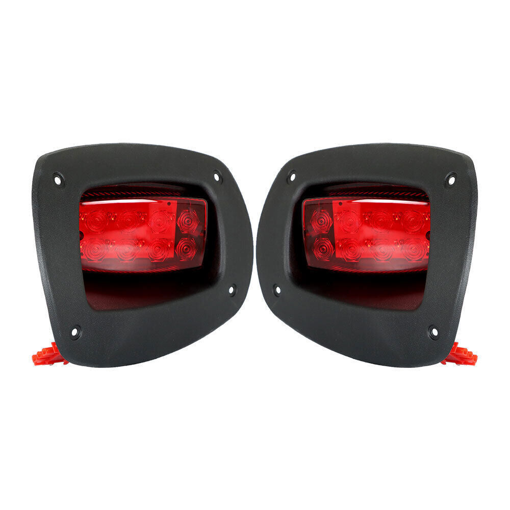 For EZGO RXV LED a Pair of Tail Light Replacement Assemblies 2008 - 2015