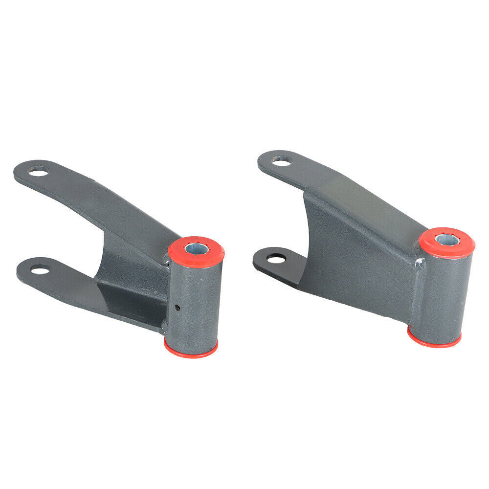 2" Rear Drop Lowering Shackle Kit For 1999-07 Ford F250 F350 Super Duty