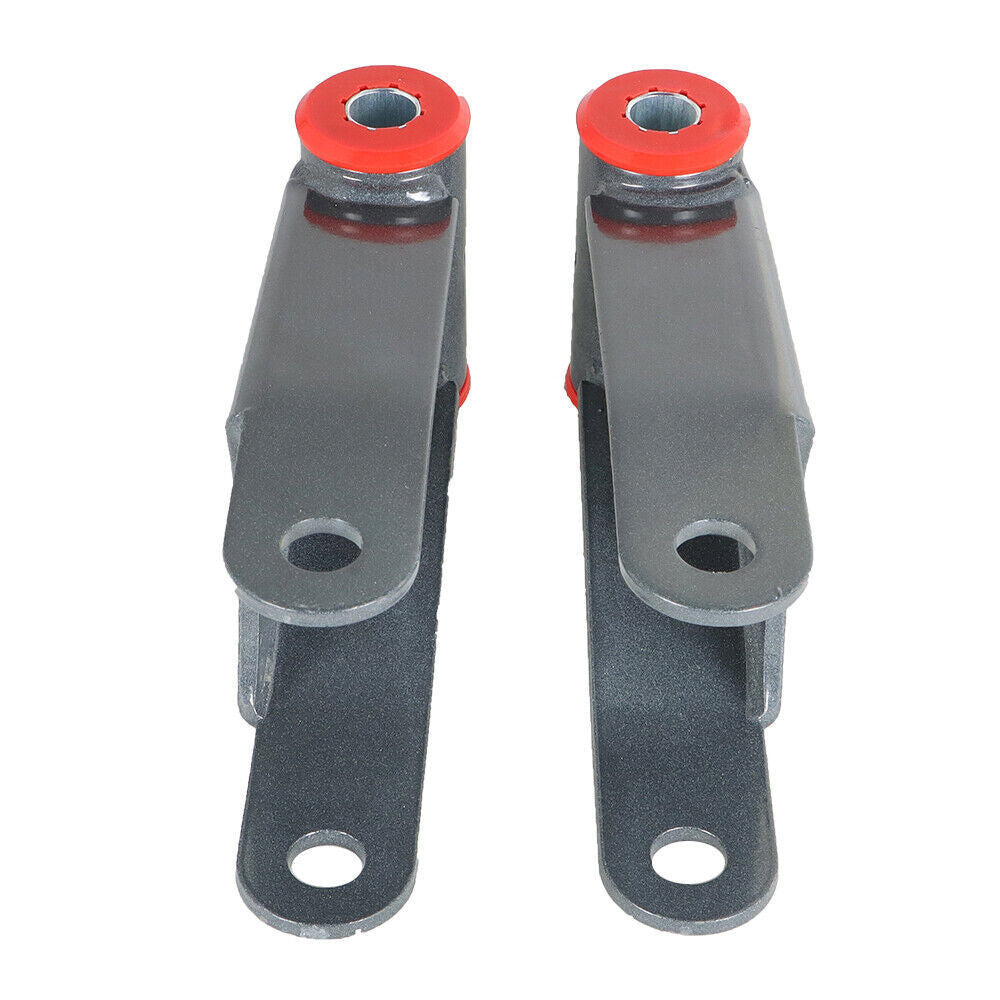 2" Rear Drop Lowering Shackle Kit For 1999-07 Ford F250 F350 Super Duty