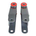 2" Rear Drop Lowering Shackle Kit For 1999-07 Ford F250 F350 Super Duty