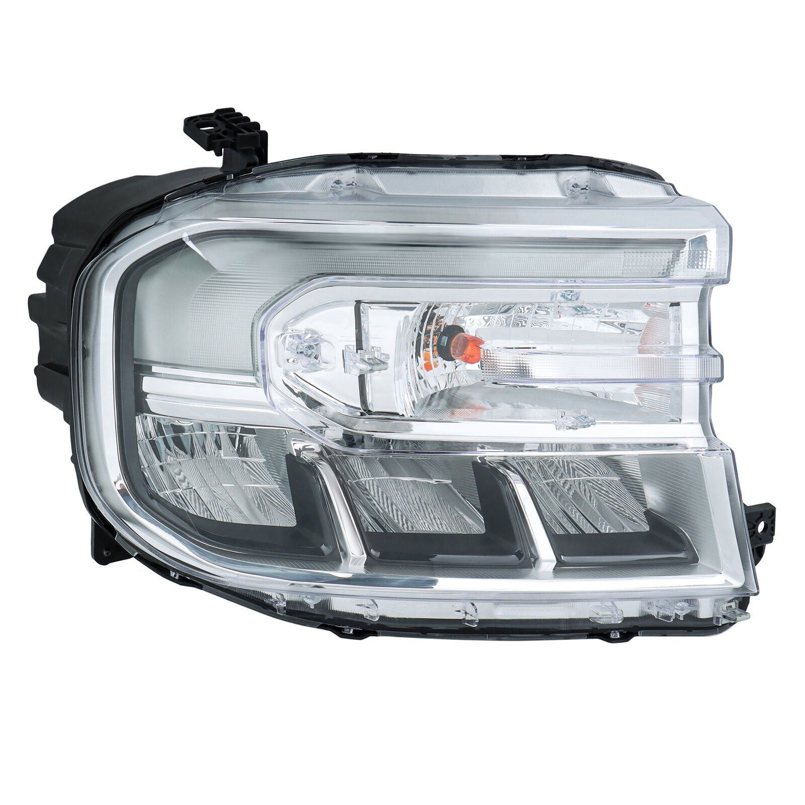 Right LED Headlight Chrome W/LED DRL For 2022-2024 Ford Maverick Lariat