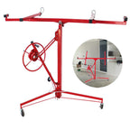 16FT Drywall Lift Plasterboard Panel Sheetrock Hoist Lifter Carrier Safety Lock