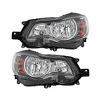 LH+RH Headlight For 2012-15 Subaru Impreza &13-16 Crosstrek Halogen Pair