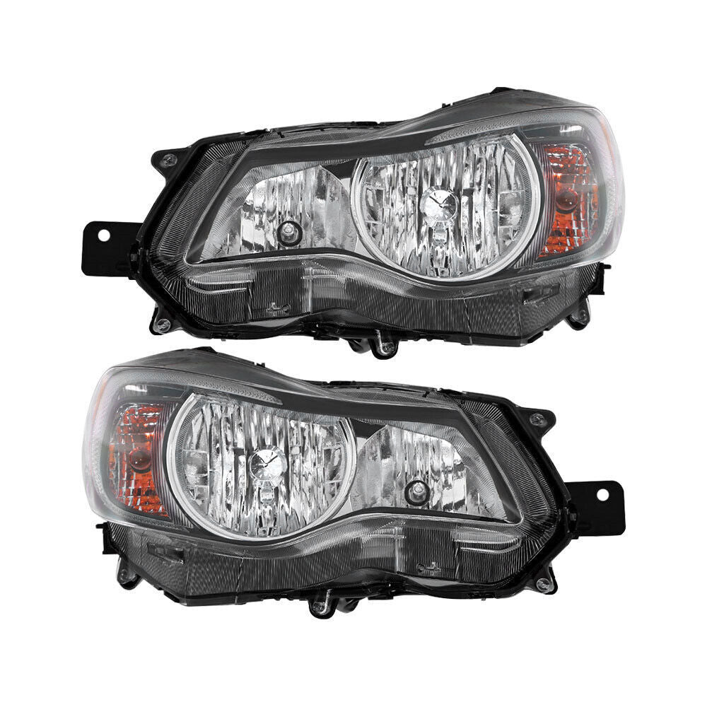 LH+RH Headlight For 2012-15 Subaru Impreza &13-16 Crosstrek Halogen Pair