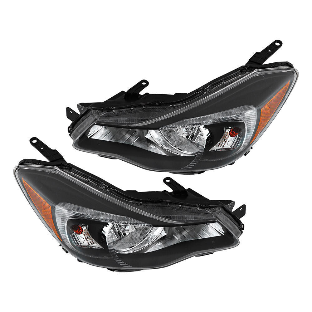 LH+RH Headlight For 2012-15 Subaru Impreza &13-16 Crosstrek Halogen Pair