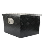 26"X13.3"X12" Aluminum Tongue Tool Box Truck Trailer Bed Storage Toolbox