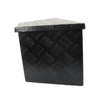 26"X13.3"X12" Aluminum Tongue Tool Box Truck Trailer Bed Storage Toolbox