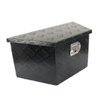 26"X13.3"X12" Aluminum Tongue Tool Box Truck Trailer Bed Storage Toolbox