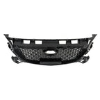 Front Bumper Upper Grille Honeycomb Grill For Mazda 3 Axela 2017-2018
