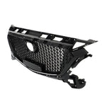 Front Bumper Upper Grille Honeycomb Grill For Mazda 3 Axela 2017-2018