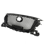 Front Bumper Upper Grille Honeycomb Grill For Mazda 3 Axela 2017-2018