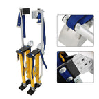 24"-40" Adjustable Drywall Stilts Aluminum Tool - Painting Painter Taping Yellow