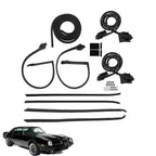 Roof Rail Window Door Trunk Seal Weatherstrip For 70-81 Camaro Firebird