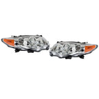Left+Right Headlight For 2011 2012 2013 Toyota Corolla Chrome Projector