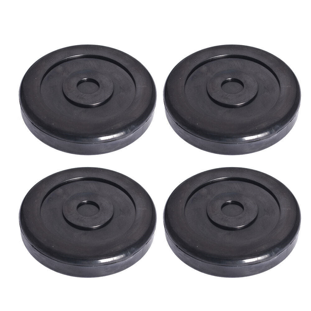 4xRound Black Rubber Arm Pads For Bendpak Lift Pads Dannmar Lift 5715017