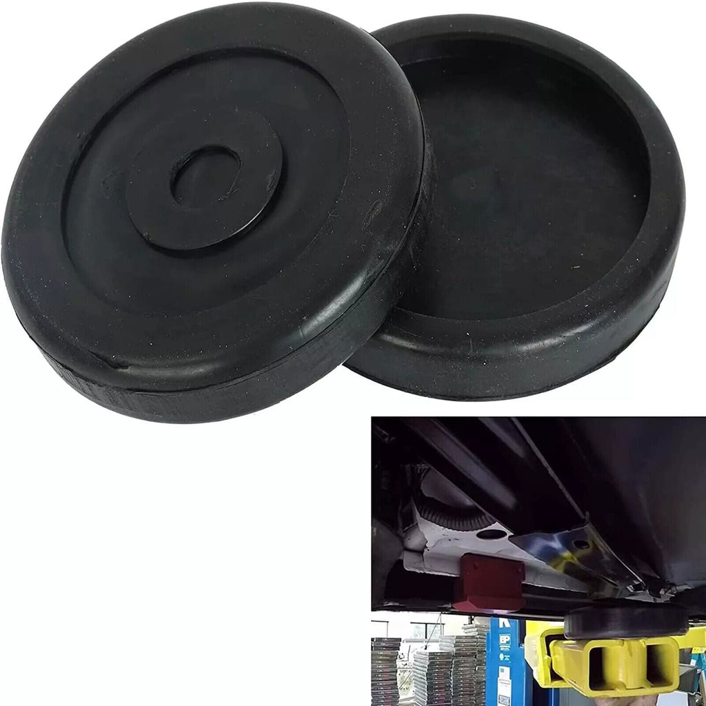 4xRound Black Rubber Arm Pads For Bendpak Lift Pads Dannmar Lift 5715017